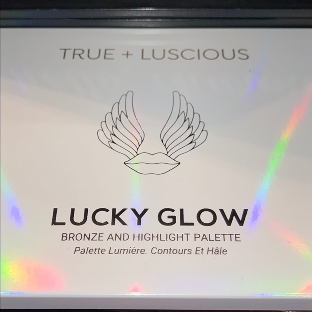 NEW lucky glow bronze/highlight palette